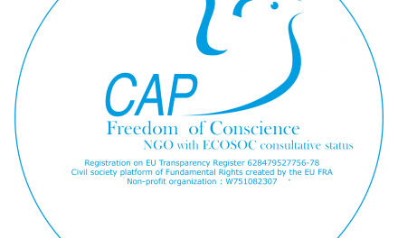 CAP Liberté de Conscience Contribution to the Report of the UN High Commissioner for Human Rights to the UN General Assembly on the Implementation of General Assembly Resolution 62154 entitled Combating Defamation of Religions