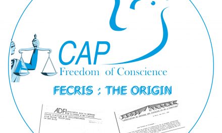 FECRIS the origin : project of constitutions for an European International confederation
